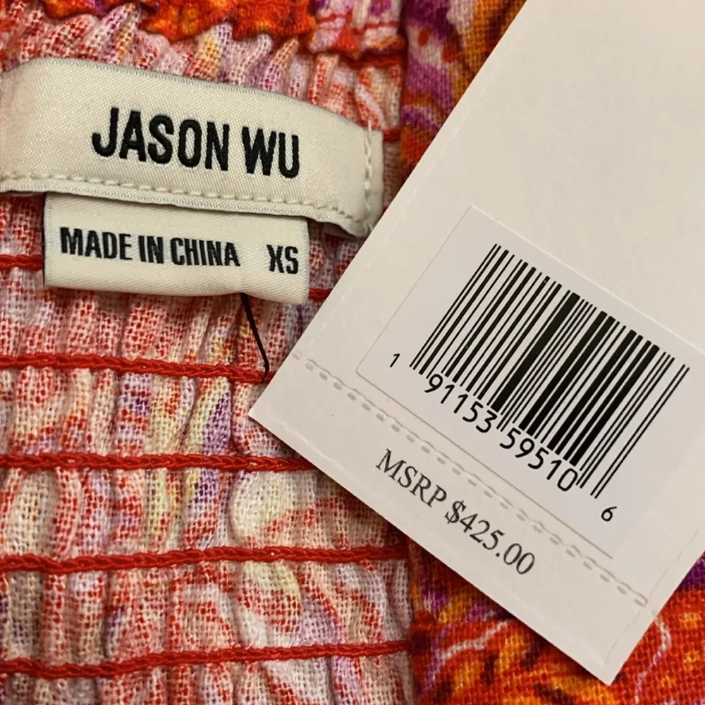 $425 Brand New Jason Wu linen dress - Picture 4 of 13